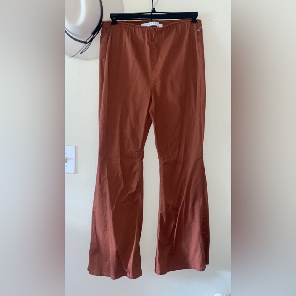 Burnt Red Flare Pants!